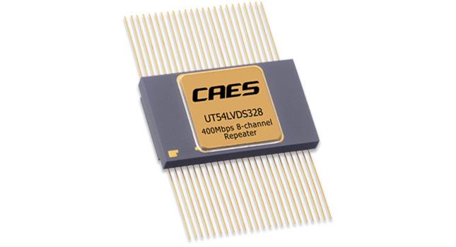 UT54LVDS328 400Mbps 8-channel repeater